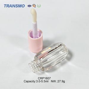 Tubos de Brillo Labial Personalizados con Tapa de Rosca y Brocha Grande, Envase Vacío de 3.0-5.5ml, Tubo Redondo para Lápiz Labial Líquido y Rubor para Cosméticos - Product Image 4