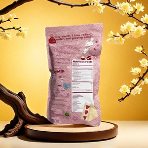 Bebida de Glutatión de Fresa Hidrolizada Premium, para Aclarar la Piel y Antienvejecimiento, Leche de Belleza Dear Face con Colágeno Marino - Product Image 4