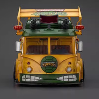 JOYTOY Oficial, Figura de Acción Coleccionable de la Tortuga Ninja TMNT, Escala 1/18, Modelo Articulado con Accesorios