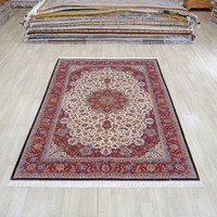 200x300cm tapis en soie faits à la main noué à la main classique maison tapis tissé à la main