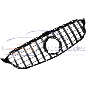 <span class=keywords><strong>Calandre</strong></span> <span class=keywords><strong>Panamericana</strong></span> pour Mercedes Benz <span class=keywords><strong>Classe</strong></span> C W205 2019-2021 Facelift GTR Style W - Product Image 2