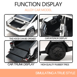 <strong>1</strong>:28 Golden Lighting Alloy <strong>Diecast</strong> Vehicle Toy Sounds Metal Car with <strong>Motorcycle</strong> - Product Image 4