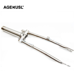 AGEKUSL Fourche avant et arrière en alliage de titane pour vélo Brompton Pikes Royale Camp <span class=keywords><strong>Crius</strong></span> Trifold Cruisers - Product Image 2