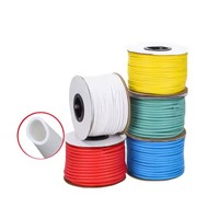 Série spirale enveloppant le tube de marqueur de câble en PVC 1.5 ~ 25mm ² doux imprimable fleur de prunier Type étiquette de câble coloré pratique