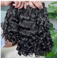 Lots de Cheveux Vierges Bruts Cambodgiens 15A Double Drawn pour Tissage, 32 Pouces, Double Trame Faite à la Machine, Vente en Gros