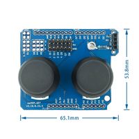 Module de boutons de joystick de jeu électronique double PS2 compatible avec UNO R3