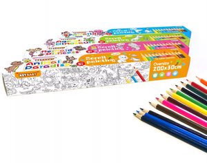 Autocollants de journal à coller facilement sur le thème des dessins animés pour enfants, idéaux pour l'art créatif et les jeux d'intérieur (vente en gros) - Product Image 1