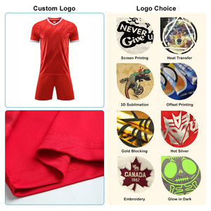 Maillots de football personnalisés pour hommes adultes, respirants, à séchage rapide, avec impression de nom et logo, vêtements d'équipe, transfert thermique - Product Image 2