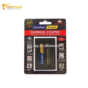 Tùy chỉnh thiết kế 13.56MHz thẻ tín dụng chặn tín hiệu che chắn chặn thẻ RFID tarjeta <span class=keywords><strong>Jammer</strong></span> - Product Image 6