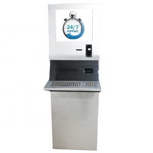 Tùy chỉnh đa chức năng automized tự phục vụ kiosk thanh toán thiết bị đầu cuối với đầu đọc thẻ/pinpad/A4 máy in laser - Product Image 4