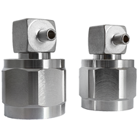 Connecteur coaxial RF N-JWB2 50 ohms, connecteur mâle N coudé pour câble coaxial RG405, fabriqué en usine