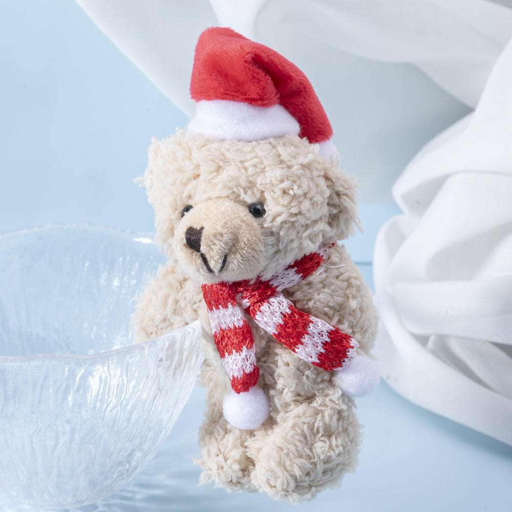 Apricot red scarf - 13cm (plus hat height)