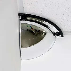 <span class=keywords><strong>Miroir</strong></span> d'angle mural <span class=keywords><strong>de</strong></span> sécurité, certifié CE 1/4 90, anti-vol, <span class=keywords><strong>miroir</strong></span> d'angle, magasin - Product Image 1