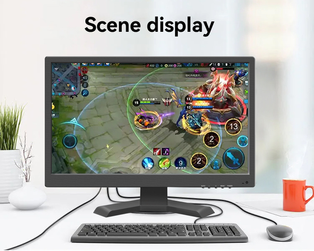 15.6inch IPS Flat FHD 1080p 75Hz Touch Screen Computer LCD Monitors Desktop Pc Home Office LED Backlight Gaming Monitor ROHS