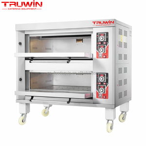 Forno <span class=keywords><strong>a</strong></span> Gas Commerciale per Panetteria 1-6 Teglie, Forno per <span class=keywords><strong>Pizza</strong></span> e Pane per Attrezzature Food Truck, in Acciaio Inossidabile ad Alta Efficienza - Product Image 3