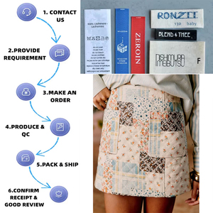 Minivestido floral acolchado de retazos personalizado para mujer, falda acampanada acolchada de algodón, falda acolchada de retazos florales - Product Image 2