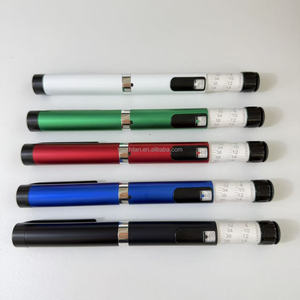 60IU 3ml Reusable Injection <b>Pen</b> Manual Dispensing Multiple Colors Metal <b>Pen</b> Injector Adjustable Dose Dial Cartridge Fit - Product Image 3