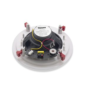 Système de sonorisation Thinuna TS-5L II, enceinte de plafond coaxiale sans bordure 8 ohms 2 voies 5 pouces pour bâtiments commerciaux, commerce de détail, aéroports - Product Image 2