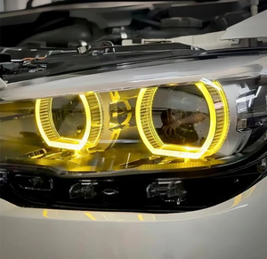 Modulo DRL Giallo SJC per <span class=keywords><strong>BMW</strong></span> Serie 1 <span class=keywords><strong>F20</strong></span> F21 LCI, Scheda LED per <span class=keywords><strong>Fari</strong></span> 2017-2019, Aggiornamento Modulo CSL con Dissipatore di Calore - Product Image 5
