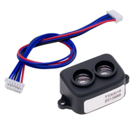 Penjual Emas TF-Luna ToF Laser modul Sensor jarak 8m optik jarak Lidar komunikasi UART/I2C Sensor optik produk