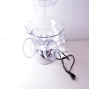 Trang trí đám cưới đấm Bát đài phun nước bền nhựa thiết kế cho các sự kiện thanh lịch - Product Image 5