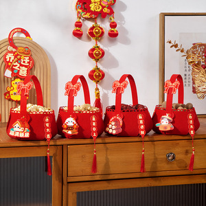 Adornos de tela Magpie para cestas de mano, nuevas decoraciones para el hogar, para ceremonias de inauguración, muebles para sala de estar, regalo de mudanza - Product Image 2
