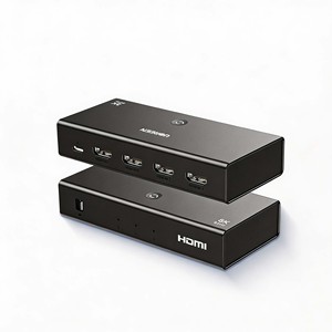 UGREEN CM624 สวิตช์ HDMI 2.1 3 เข้า 1 ออก 8K 60Hz 48Gbps VRR ALLM QMS รีโมท IR ควบคุมด้วยปุ่ม สวิตช์ HDMI - Product Image 1
