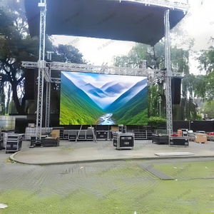 Raybo vente chaude vị trí p3.91 ecran dẫn extérieur panneau bức tranh tường vidéo cảnh arriere-kế hoạch ecran d'affichage dẫn HD - Product Image 4