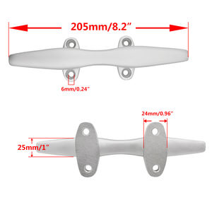 ISURE MARINE Aluminium 8 pouces Boulon rond Yacht Amarrage Post Marine Griffe Yacht Bateau Accessoires - Product Image 2