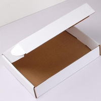 Boîte en papier ondulé rose à impression personnalisée, emballage d'expédition rigide pliable pour poupées cadeau, forme magnétique personnalisable