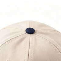 Gorra de Béisbol de 5 Paneles con Visera Curva, 100% Algodón, de Alta Calidad, Personalizada de Fábrica, con Bordado 3D y Logotipo en Parche