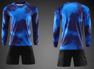 Set di maglie da <span class=keywords><strong>calcio</strong></span> a maniche lunghe da uomo per bambini divise da allenamento per <span class=keywords><strong>calcio</strong></span> da <span class=keywords><strong>donna</strong></span> per bambini tute sportive - Product Image 3