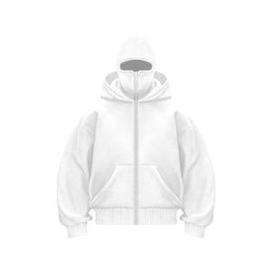 Мужская толстовка с толстовкой на молнии - Product Image 5