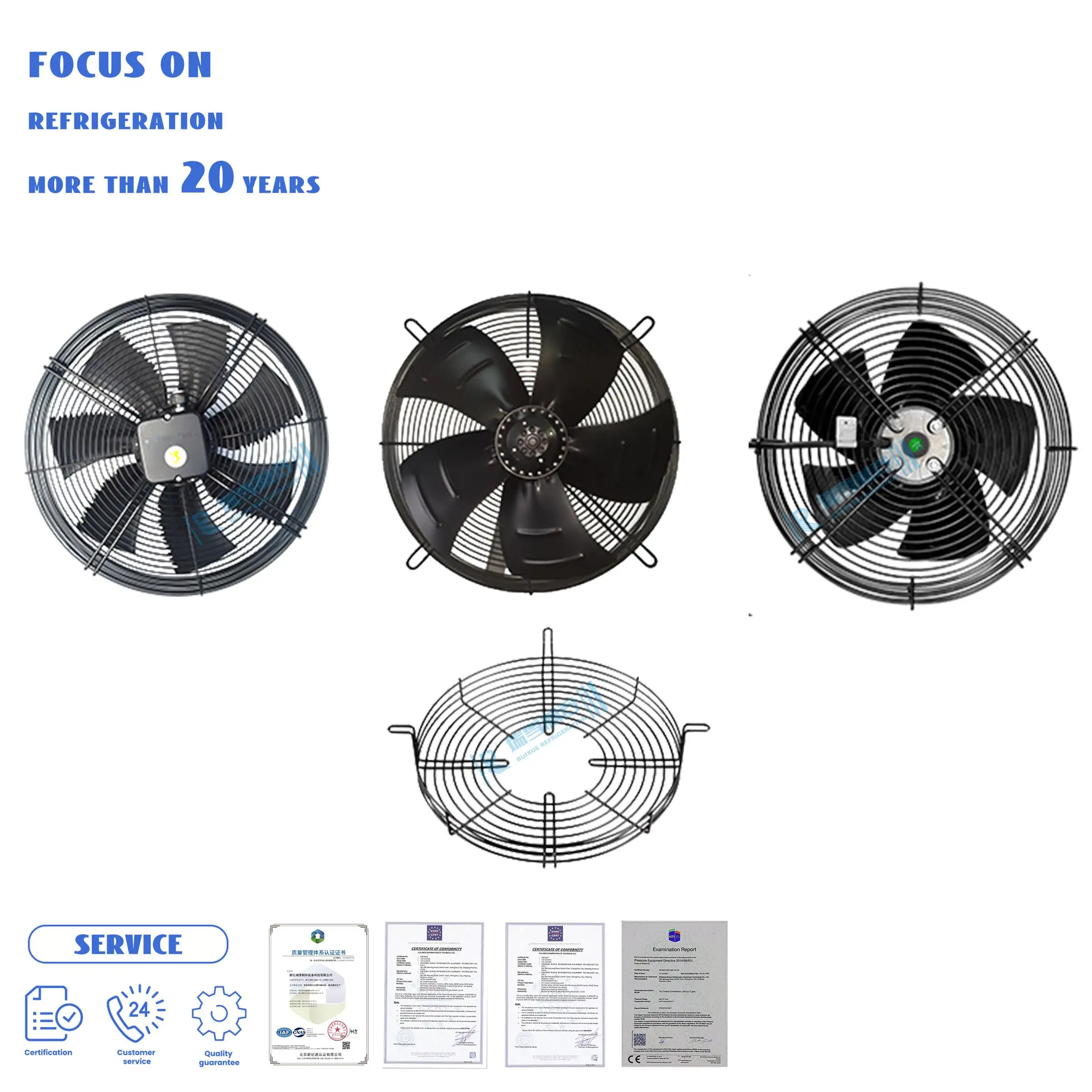 Çoklu özellikler soğutma fanı 220V 12038 bilyalı rulman Ac soğutma fanı