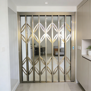 Barre di Sicurezza per Balconi con Chiusura Scorrevole, Design Postmoderno <span class=keywords><strong>in</strong></span> <span class=keywords><strong>Acciaio</strong></span> <span class=keywords><strong>Inox</strong></span> e Alluminio per Scuole e Magazzini - Product Image 5
