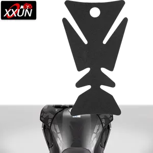 XXUN 오토바이 범용 피시본 오일 탱크 패드 커버 오토바이 연료 탱크 스티커 모든 모델 액세서리