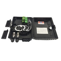 Boîtier de terminaison fibre optique extérieur 16, 24 ou 32 ports en PC+ABS, Boîtier de distribution fibre optique FDB NAP