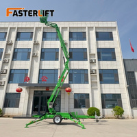 Plateforme élévatrice hydraulique remorquable Skylift pour travaux de réparation