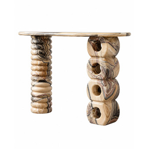 Meubles de maison de luxe sur mesure, table <span class=keywords><strong>murale</strong></span>, design personnalisé, <span class=keywords><strong>console</strong></span> d'<span class=keywords><strong>entrée</strong></span>, table d'<span class=keywords><strong>entrée</strong></span> en onyx naturel - Product Image 1