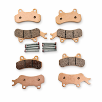 Kit de Plaquettes de Frein Avant Arrière pour Pièces de VTT/UTV Can-Am X3 Maverick Turbo Defender HD8/5/10 XT Traxter T Max Tous Modèles