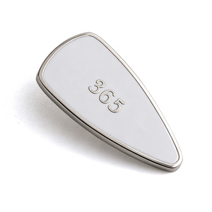 Women Minimalist High-end White Enamel Triangle Hair <b>Clip</b>, Hair Pin Fashion Hair Decor Low MOQ - Product Image 1