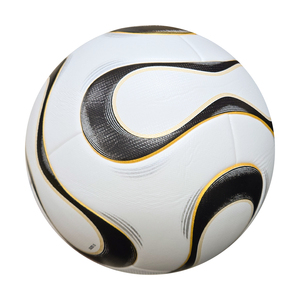 Pallone da <span class=keywords><strong>Calcio</strong></span> Professionale in PU Termosaldato, Misura <span class=keywords><strong>Ufficiale</strong></span> 5, Qualità Standard Originale, Senza Cuciture - Product Image 1