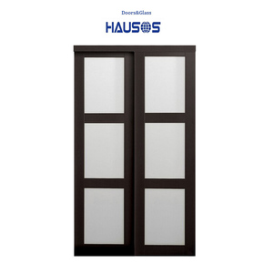 <span class=keywords><strong>Porte</strong></span> Scorrevoli <span class=keywords><strong>Interne</strong></span> in Vetro per Soggiorno, <span class=keywords><strong>Porte</strong></span> in Vetro Satinato per Bagno, Porta Moderna in Legno per Camera da Letto con Inserto in Vetro - Product Image 1