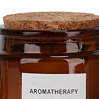 Bougie aromatique en cire de soja dans un bocal, faite à la main, décoration d'intérieur, cadeau pour chambre à coucher, salon de thé