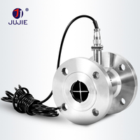 Medidor de Flujo de Turbina Pulse 4-20mA RS485 de Acero Inoxidable, Sensor de Flujo de Líquido