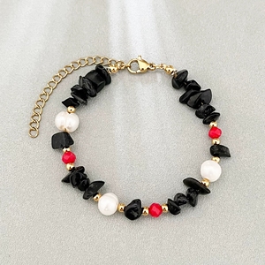 Perlas de agua dulce y gemas de perlas de varios estilos al por mayor, joyería hipoalergénica de acero inoxidable para pedidos personalizados - Product Image 4