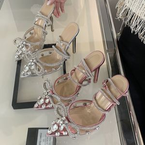 Sandales à talons aiguilles transparentes tendance pour femmes et dames, dernier design - Product Image 3