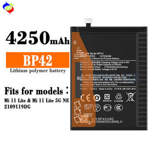 Batería BP42 para Xiaomi <span class=keywords><strong>Mi</strong></span> <span class=keywords><strong>11</strong></span> <span class=keywords><strong>Lite</strong></span> Batería <span class=keywords><strong>de</strong></span> teléfono <span class=keywords><strong>de</strong></span> repuesto genuina 4250mAh - Product Image 2