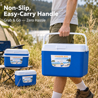 Ensemble de glacières 5L 13L 26L Coque PE Couche Thermique EPS Base Antidérapante pour BBQ Camping Rangement Facile Vente en Gros Direct Usine Réutilisable