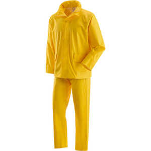 Complete <b>Waterproof</b> <b>Jacket</b> <b>and</b> <b>Trousers</b> <b>Set</b> 390 GR Size XXL Green Color - Product Image 2
